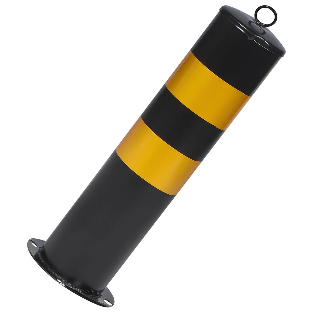 

1 Set Driveway Security Post Safety Warning Column Road Isolation Column Barricade Cone
