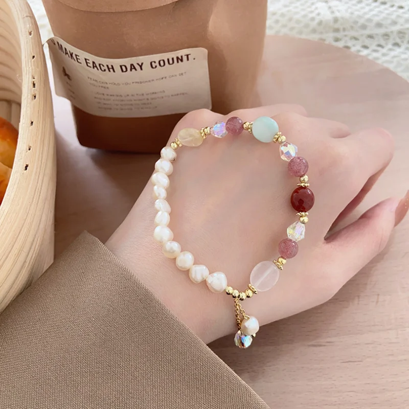 Супер сказочный дизайн французских меньшинств натуральный пресноводный жемчуг