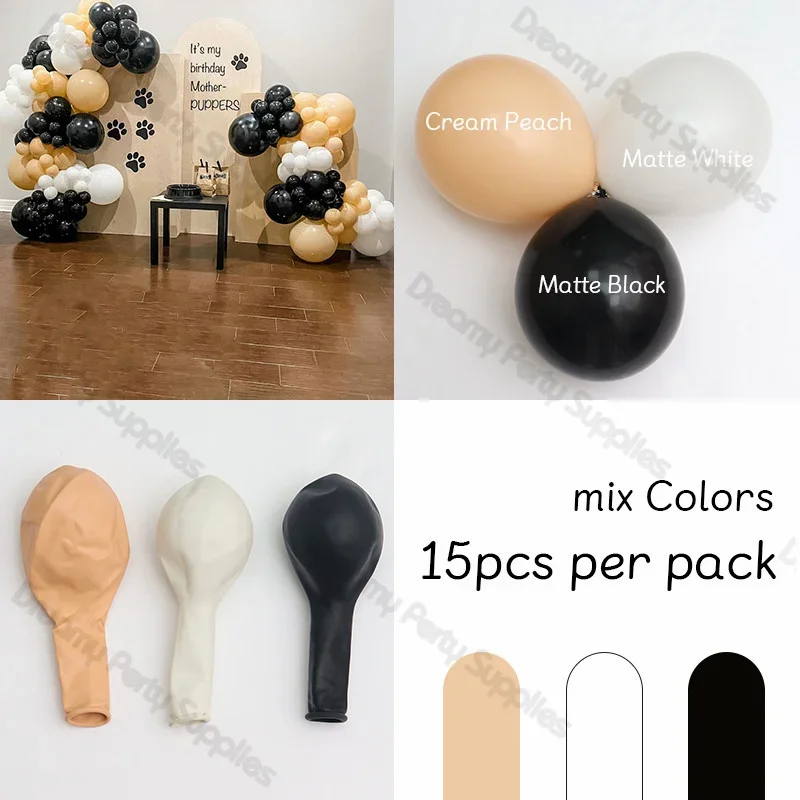 

Набор пастельных матовых воздушных шаров Charming Party