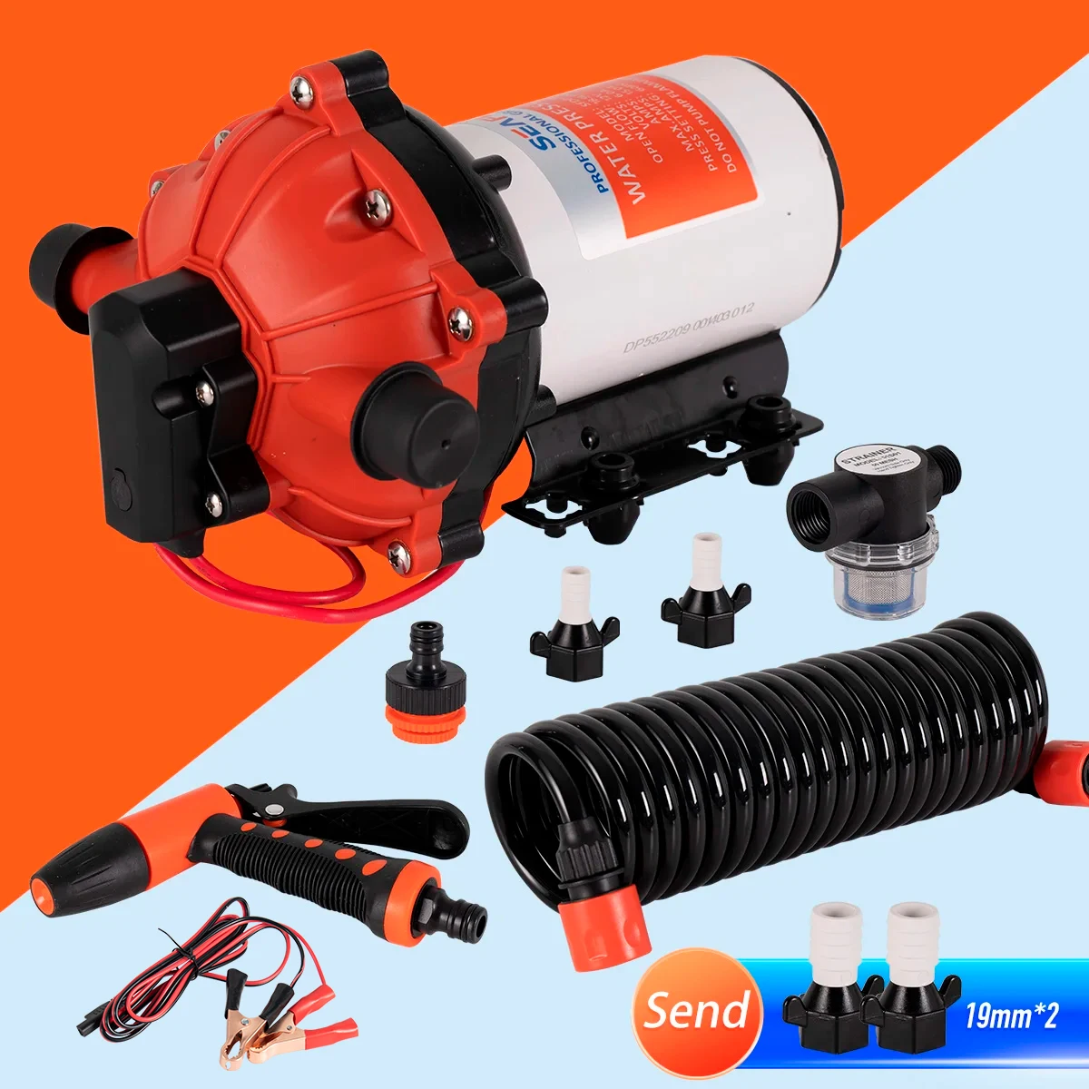 

Мембранный насос SEAFLO 55 для промывки