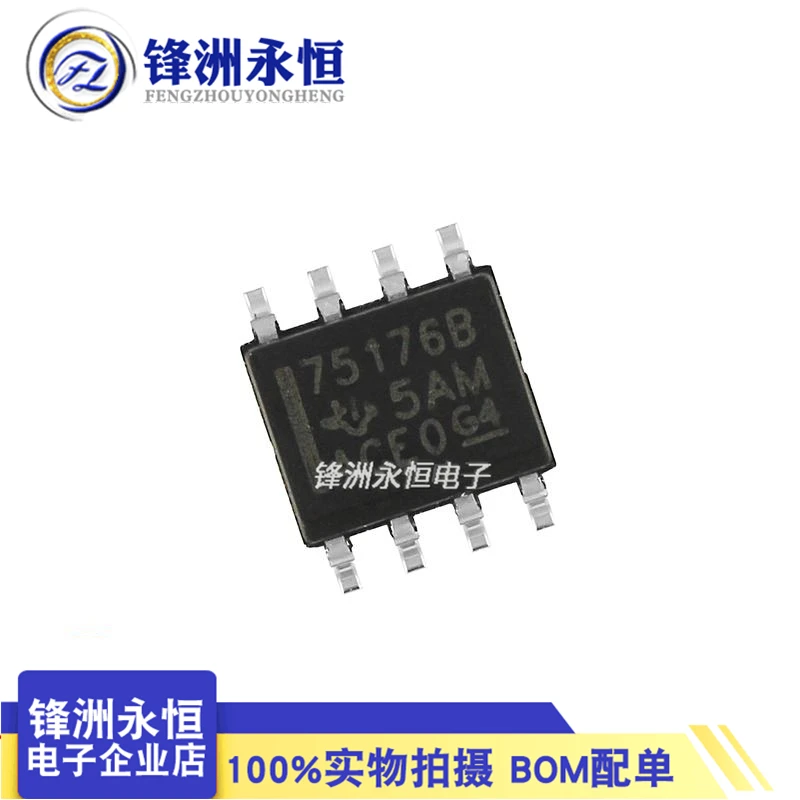 

Посылка mailSN75176BDR SOP-8RS-485/RS-422 SN65176BDR 10pcs