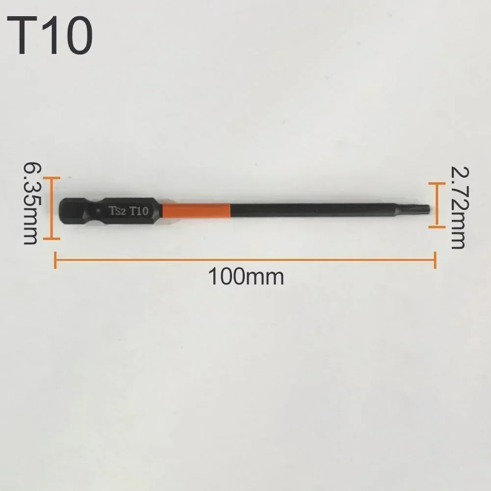 

Магнитные биты для отверток Torx из легированной стали T15/T20/T25/T30/T40