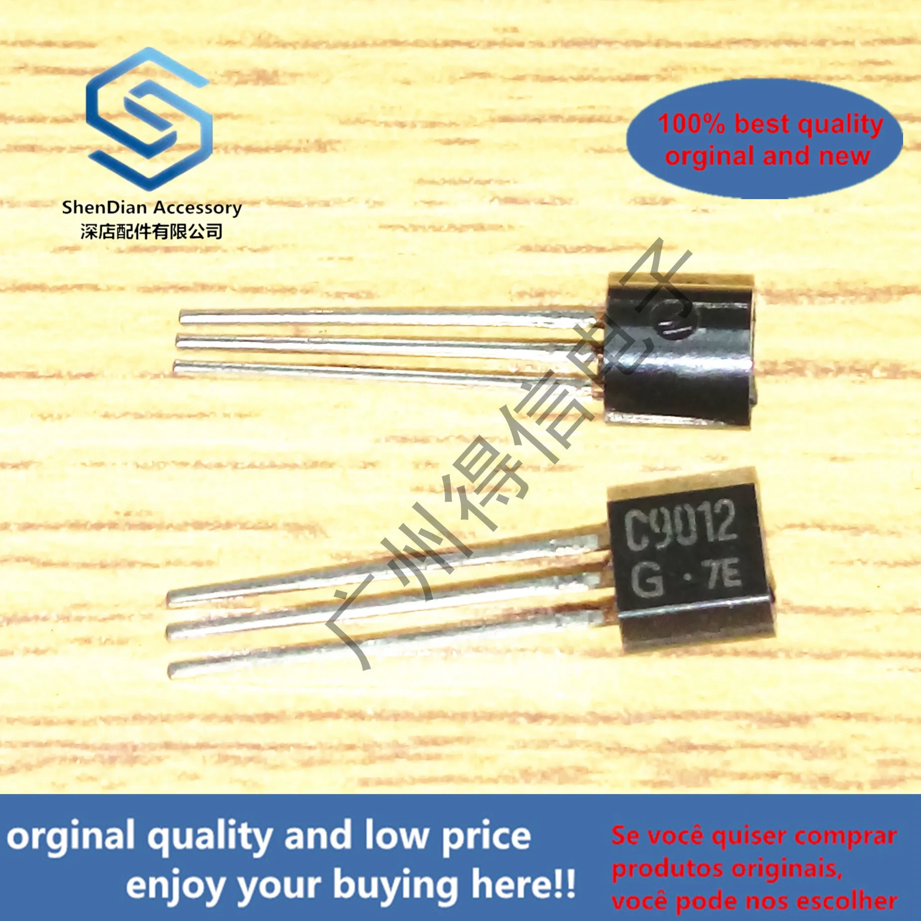 

50pcs 100% orginal new KTC9012G C9012 S9012 To-92 real photo