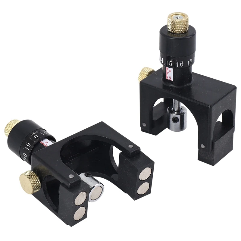 

6X Регулируемый строгальный станок, лезвие, калибратор, зажим, калибровочный инструмент, деревообрабатывающий инструмент