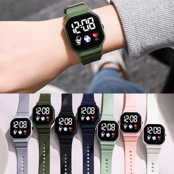 Electronic LED Digital Sport Watch - Silicone Strap 6