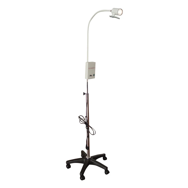 

Five-star Base Mobile Medical Examination Light Halogen Examing Lamp Hospital and Clinic Equipment For ENT and GYN examination