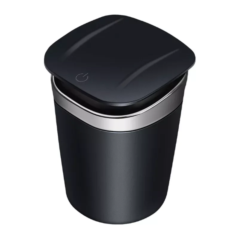 Car LED Ashtray with Detachable Lid Creative Portable Ashtrays with LED Light G8TE