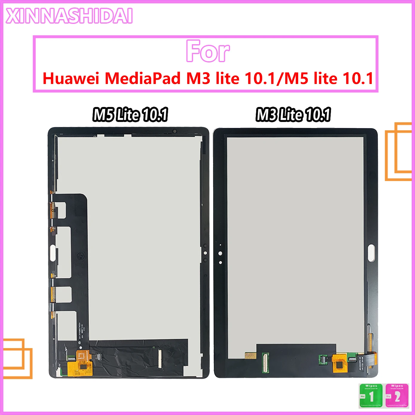 

10.1" For Huawei MediaPad M5 Lite LTE 10 BAH2-L09 BAH2-L09C/M3 Lite LTE BAH-AL00 BAH-L09 Display Digitizer Touch Screen Assembly