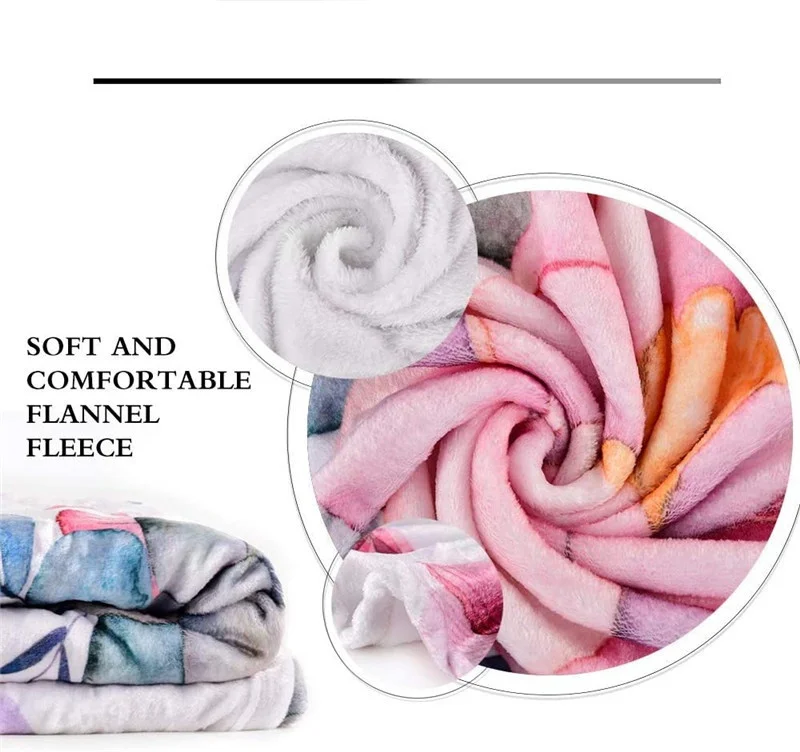 

Hot Anime Modern Blanket Gedruckt Bettdecke Geschenk Flannel Soft Plush Sofa Bed Throwing Blankets