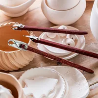 Description Picture 4 of itemClay Pottery Mug Handle Mold Teacup Glass Bowl Handles Form Stripping Plate Modeling Beginner Ceramic Craft Making Supplies Tool
