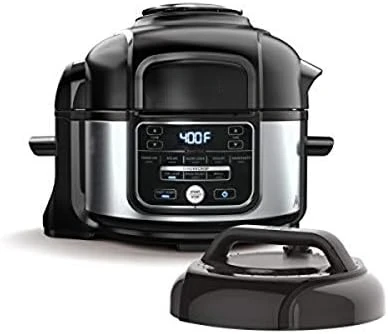 

Foodi 12-in-1 XL 8 qt. Pressure Cooker & Air Fryer that Steams, Slow Cooks, Sears, Sautés, Dehydrates & More, with 5 q