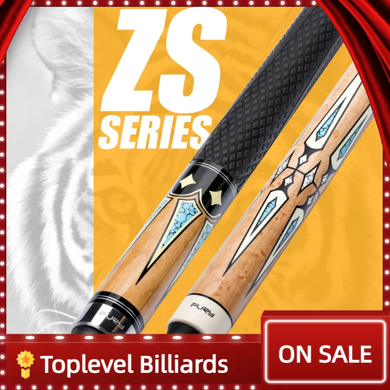 

FURY бильярдный кий 11,75 мм/12,75 мм Tiger Everest наконечник гладкая кожаная ручка оберточная наклейка Tecnologia Billar Cue Stick Kit