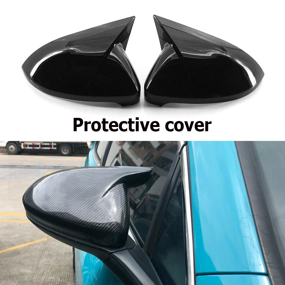 

2pcs Replacement Rearview Mirror Shell Side Wing Mirror Covers Trim Cap Car Accessories for Golf 7 14-19 5G0857537 5G0857538