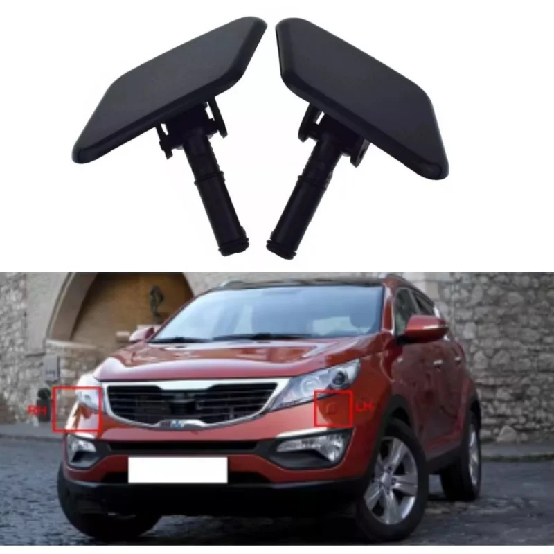 

2 шт. передний бампер, крышка сопла омывателя фар 98675-3U001 98675-3U000 для Kia Sportage III MK3