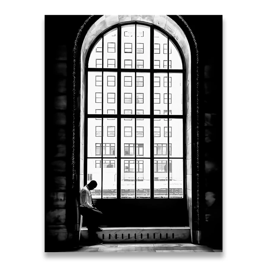 Винтажный абстрактный постер AliPaint