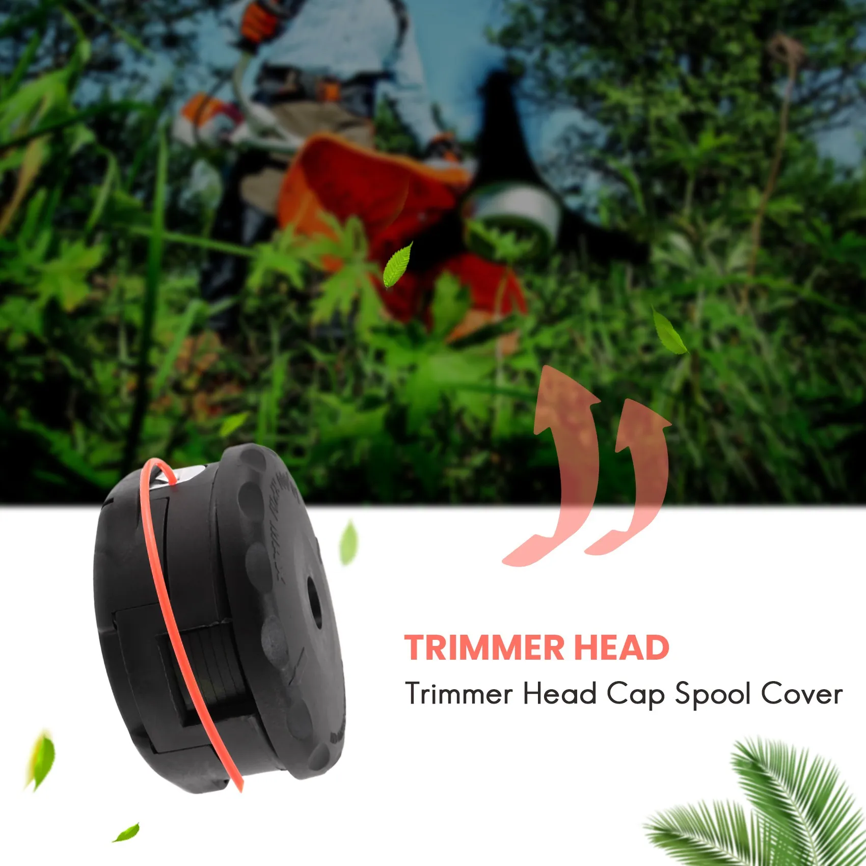 Триммерная головка SRM 225 для триммерной головки Echo Speed-Feed 400 крышка катушки и