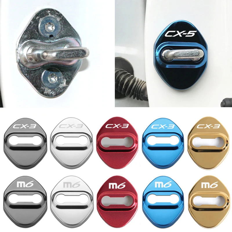 

4 шт./комплект, наклейки для Mazda 3 6