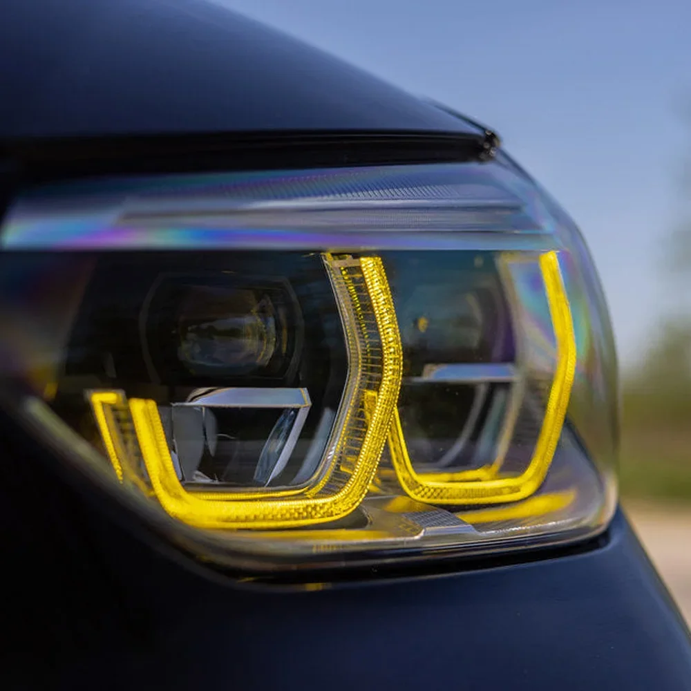 63117466107 63117466108 Желтые ангельские глаза для BMW X3 X3M F97 G01 X4 X4M G02 DRL модуль светодиодных