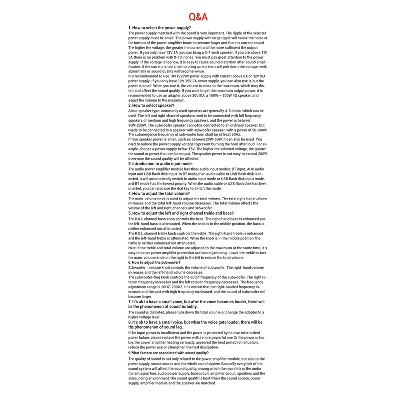 HT21-3G 2 1-канальная плата усилителя мощности Bluetooth третьего поколения TDA7498E