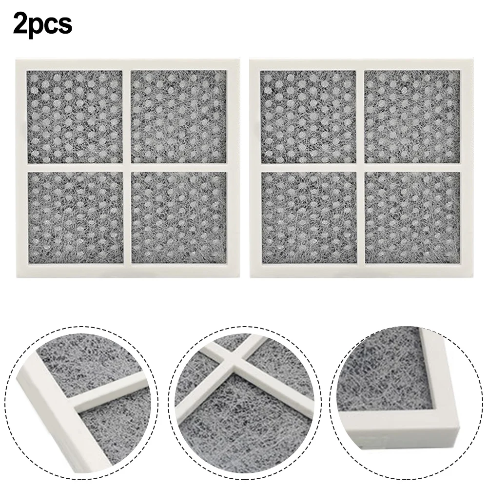 

2PCS Air Filter For LT120F Refrigerator Accessories Household Cleaning Tool Spare Parts Replacement 81x81x8.5mm