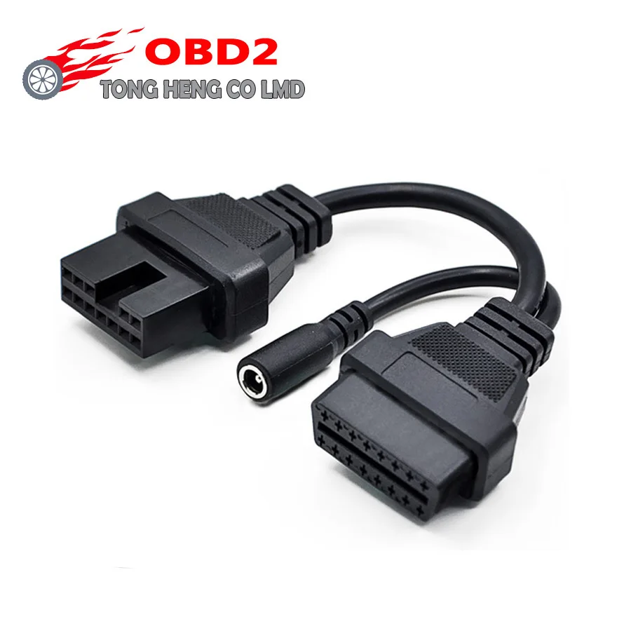 Заводская цена на Mitsu bishi 12 Pin 16 Female OBD 2 Диагностика расширения инструмент адаптер