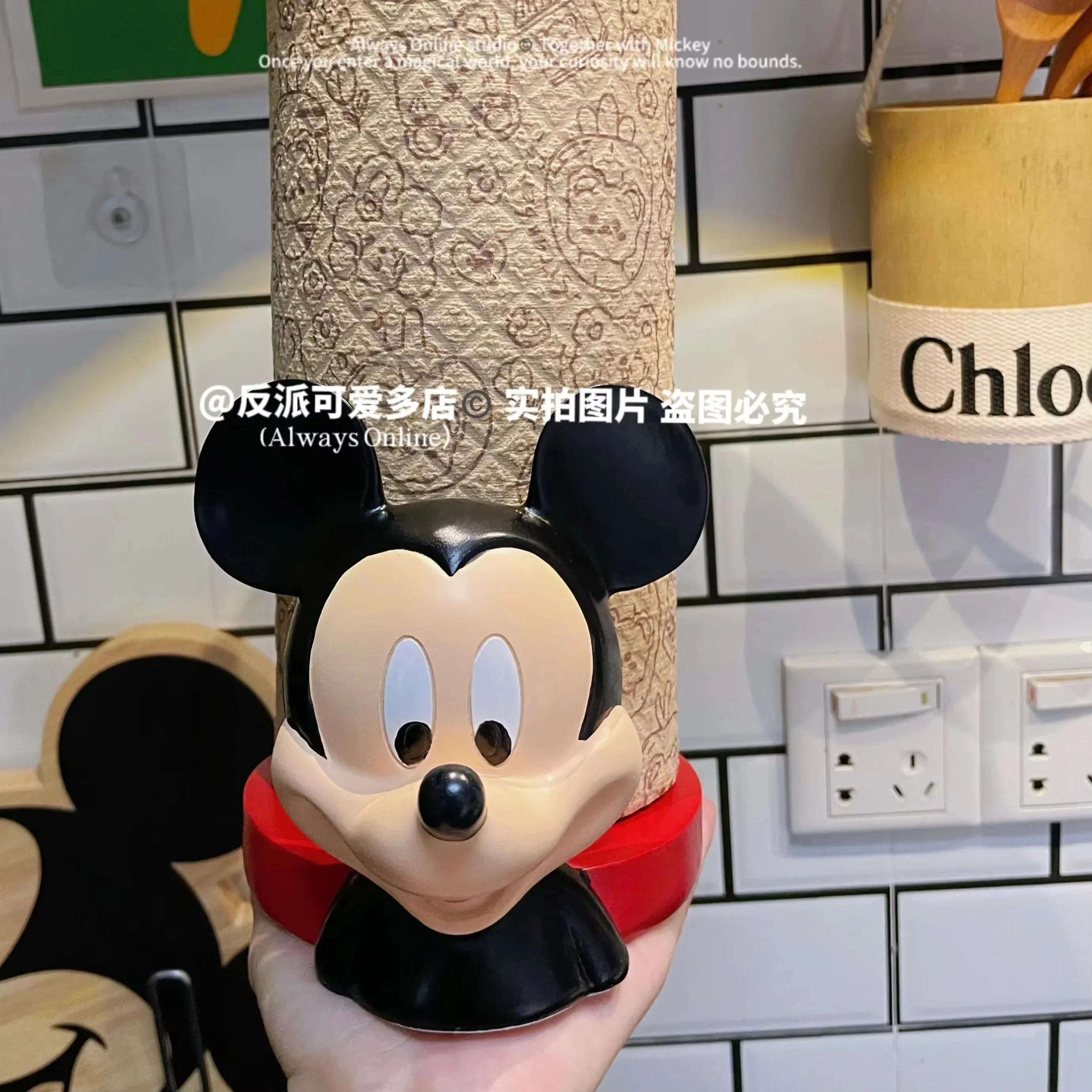 Дисней аниме хобби Микки Маус Минни креативная кухонная вертикальная вешалка