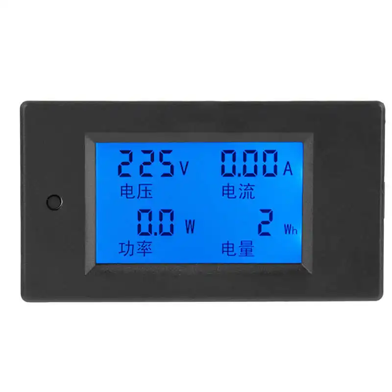 

Digital AC Voltage Meter LCD Display 20A AC80-260V Voltmeter Ammeter Current Power Energy Voltage Tester PZEM-021
