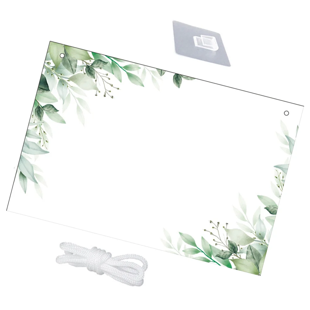 

Blank Dry Erase Board Message Clear Whiteboard Acrylic Sheet Office Refrigerator