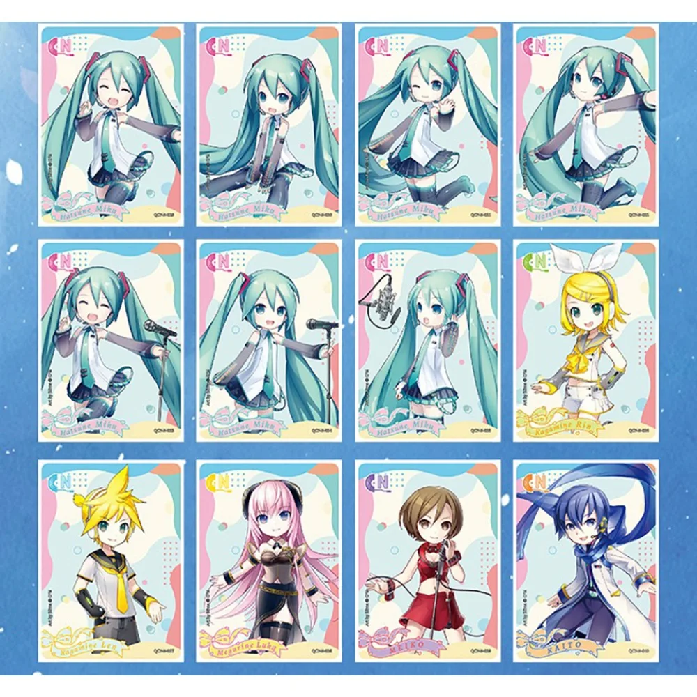 Оригинальная карта Kayou Hatsune Miku для детей японский популярный редкий виртуальный