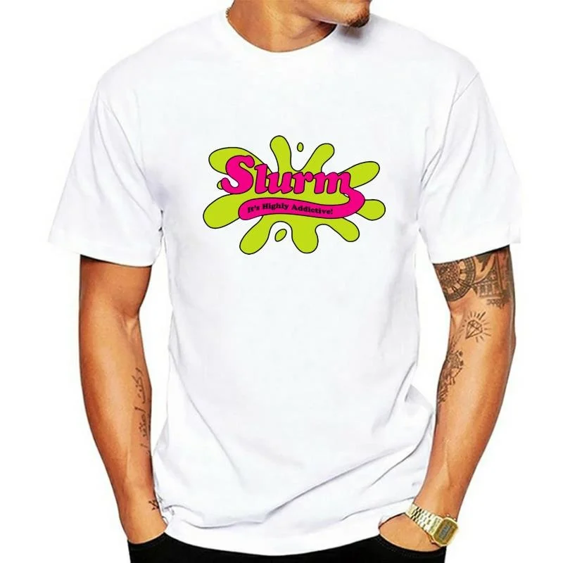 

FUTURE CARTOON UN SLURM LEILA FRY BENDER ADULTS mens T-Shirt men clothes Tops Tee Shirt
