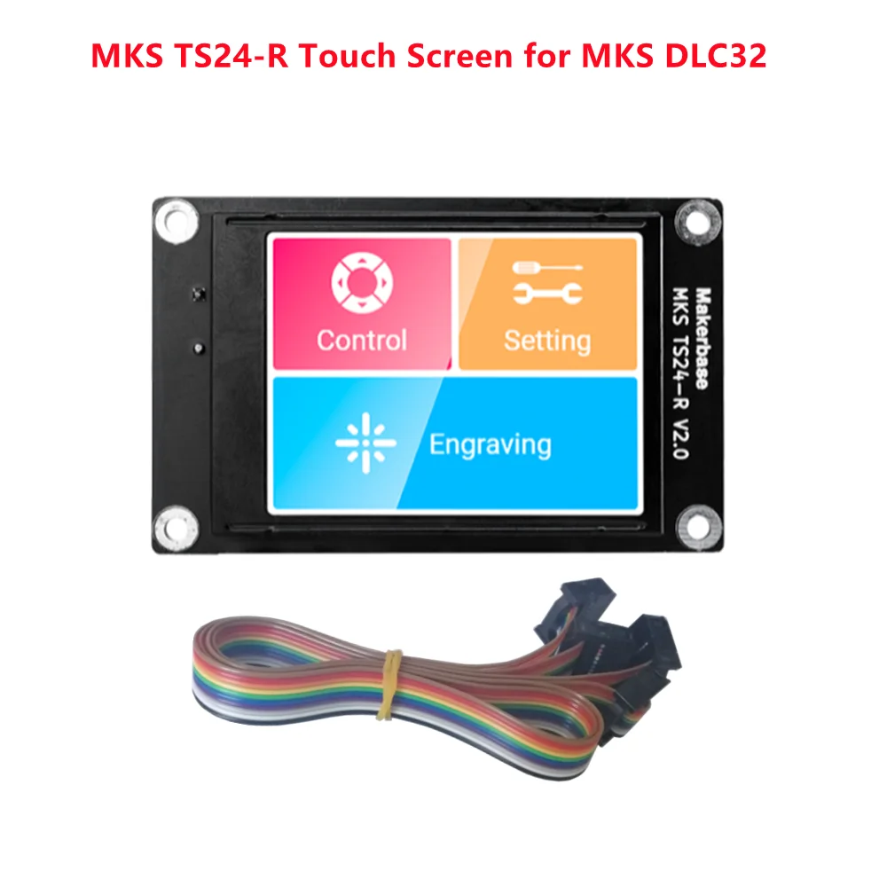 Makerbase CNC MKS TS35-R TS24-R сенсорный экран TS35 TS24 V2.0 дисплей для DLC32 V2.1 GRBL 32-битный