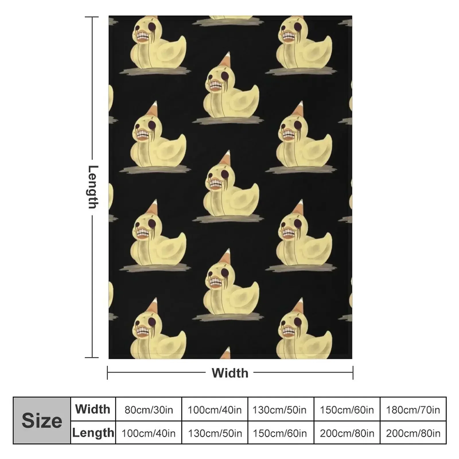 Пляжное многофункциональное одеяло Dark deception dread ducky