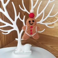 christmas gingerbread man christmas tree christmas gift decoration pendant wall pendant simple household crafts