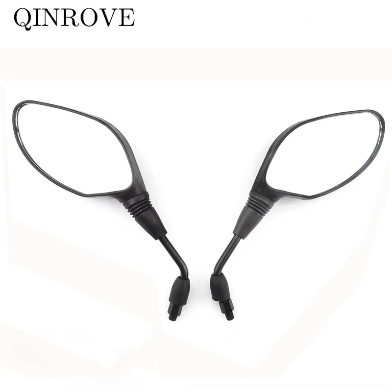 

1 Pair MotorcycleRearview Mirror ABS 8 10mm Universal Black Rear View Mirror For Honda ADV Kawasaki YAMAHA MT 07 Benelli Ducati