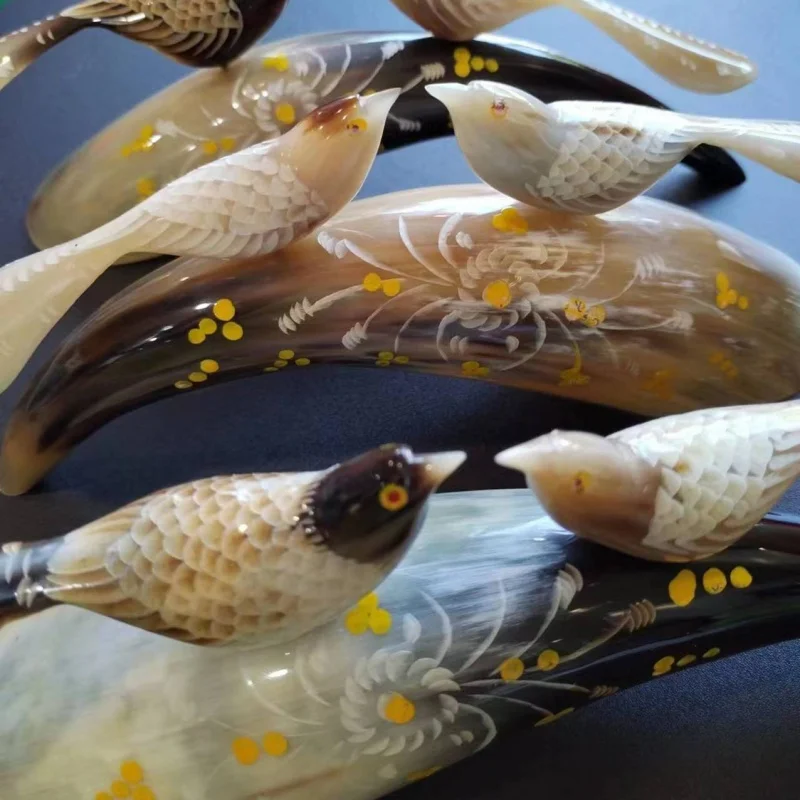 Рог ремесла волшебное ремесло двойной фотомагнитный рожок украшение окна рог