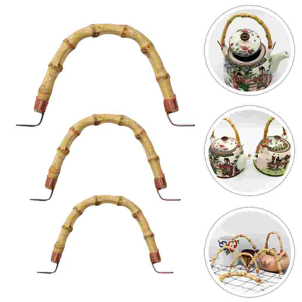 

Handle Teapot Replacement Kettle Rattan Tea Pot Grip Handles Ceramic Japanese Wiredcoffee Wood Wicker Pottery Woven Chinese