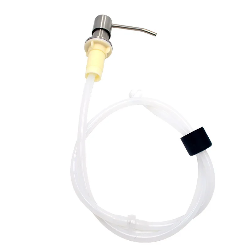 

Metal Liquid Soap Dispenser Pump Replacement Hand Pressure Extension Pipe Kit Sink Mount Stainless Steel Extension Tube Kit 2023