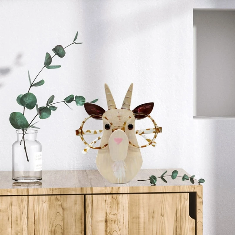 Деревянный держатель для очков с животными солнцезащитные очки подставка милый