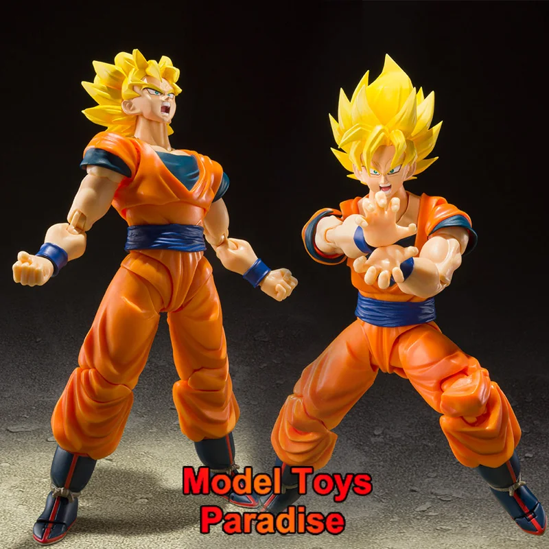 

1/12 Scale Male Soldier Dragon Ball Super Saiyan Anime Game Model Full Set 6inch Action Figure Doll Collectible