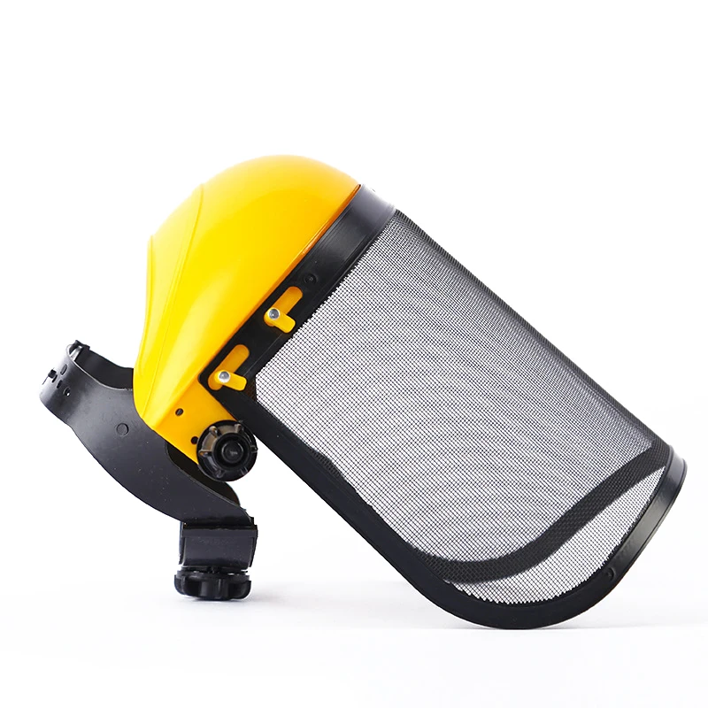 Садовый триммер для травы из нержавеющей стали защитная шапка на шлем с сеткой