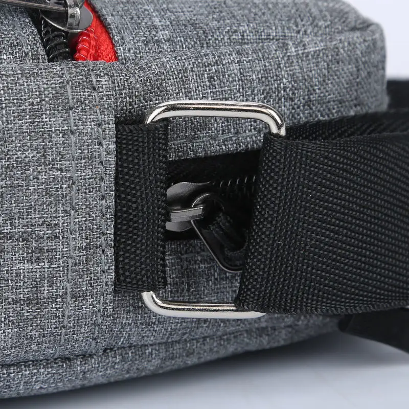 Men's Mini Shoulder Bag Outdoor Casual Sports Vertical Messenger Bag Crossbody Travelling Small Sling Bag