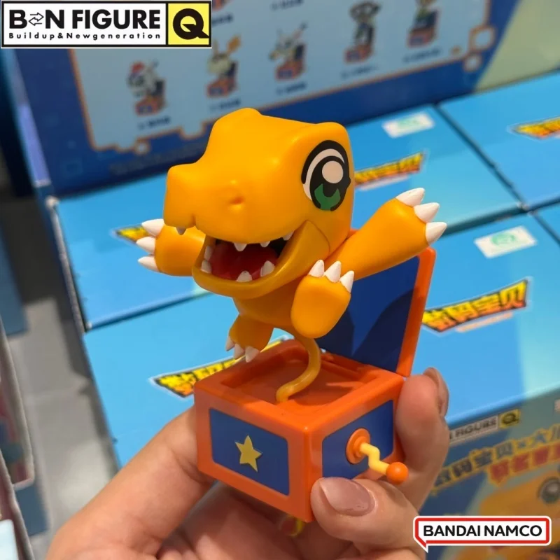 Фото Коллекционная фигурка Bandai Blind Box Digimon Bnfigureq Co Branded - Агумон Габумон, аниме-декор для рабочего стола для фанатов №5