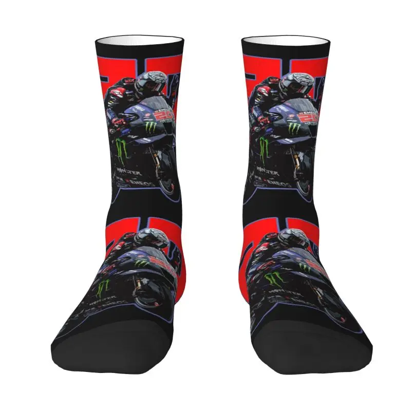 

Fun Print Fabio Quartararo Socks for Men Women Stretch Summer Autumn Winter Crew Socks