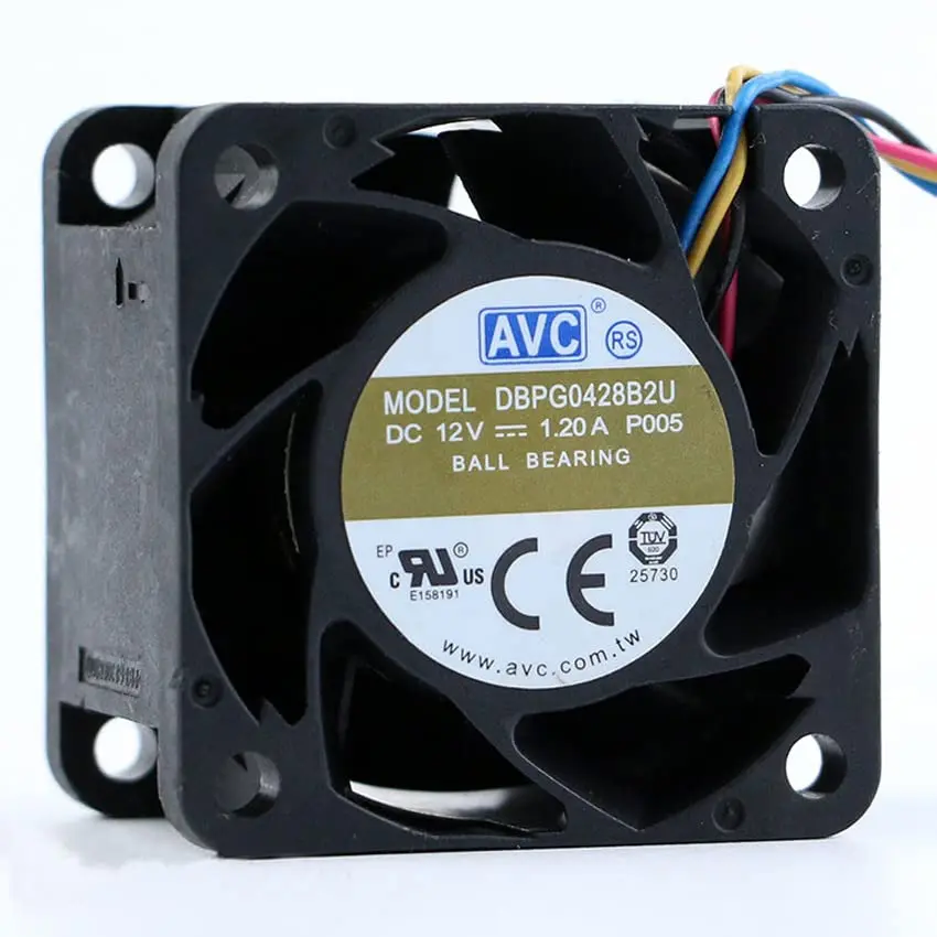 

DBPG0428B2U 12VDC 1.20A 4CM 4028 4-wire PWM Temperature Control Cooling Fan