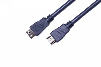 Кабель HDMI Wize CP-HM-HM-10M 10 м v.2.0 K-Lock soft cable 19M/19M позол.разъемы экран темно-серый пакет |