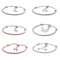 hot sale jewelry gifts for women bracelets diy designer charms fit original pandora 925 sterling silver beadeds bangle jewellery
