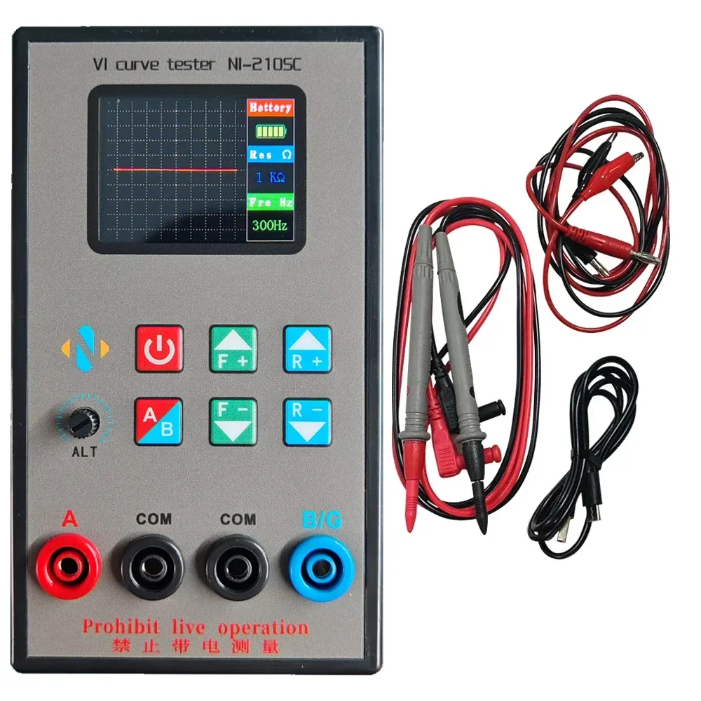 

С 2,0-дюймовым TFT-экраном VI Curve Tester, двухканальный одночасный дисплей