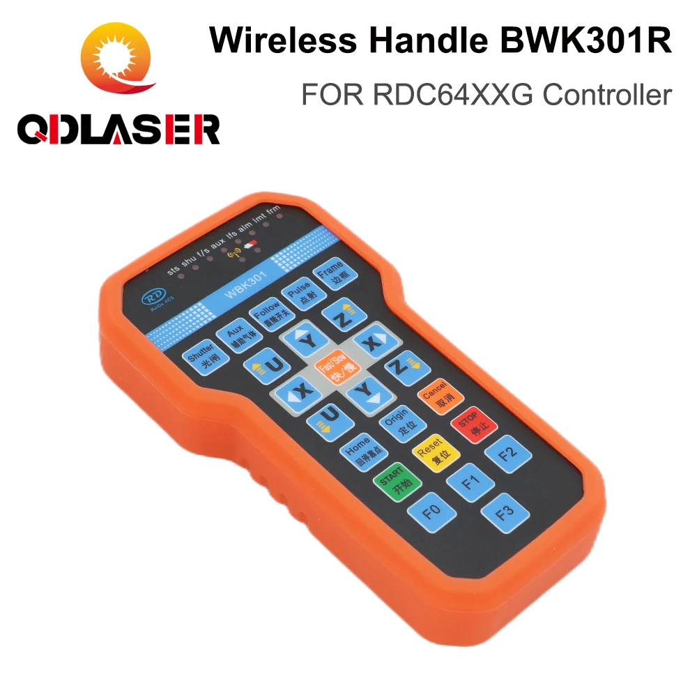 

QDLASER Ruida Wireless Operating Handle BWK301R BWK301T for RDC6442G RDC6442S RDC6432G CO2 Laser controller