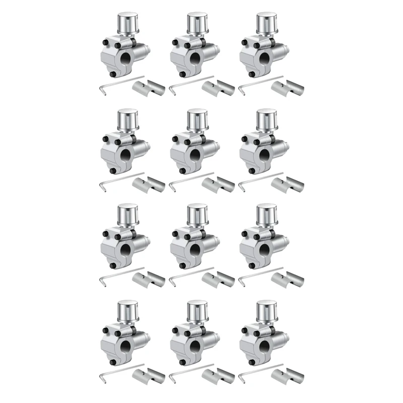 

12Pack BPV-31 Piercing Valve Line Tap Valve Kits Adjustable Valve For Air Conditioners HVAC 1/4Inch,5/16Inch,3/8Inch