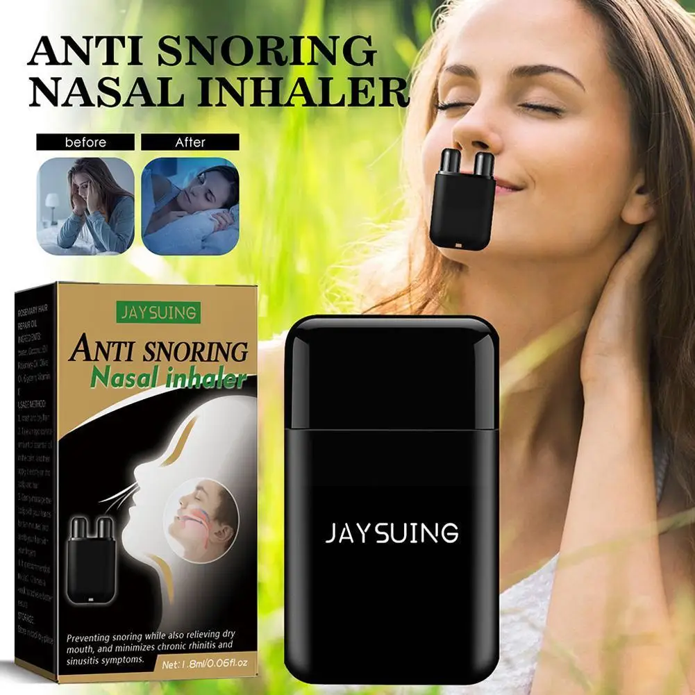 

Nasal Repair Herbal Box Anti Snoring Auxiliary Relieve Lung Treatment Breathing Congestion Rhinitis Clean Improve Inhaler N B1M6